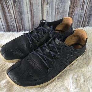 Vivo Barefoot Dark Blue/black Leather Sneakers Size 39